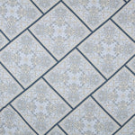 Viscose Cashmere Mosaico Azul - Ribes y Casals