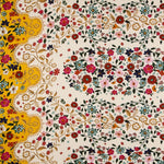 Tecido Viscose Floral Amarela - Ribes y Casals