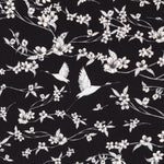 Crepe Marrocain Bouqet Verde Agua - Ribes y Casals