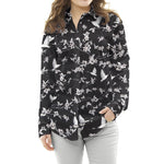 Crepe Marrocain Bouqet Verde Agua - Ribes y Casals