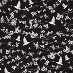 Crepe Marrocain Bouqet Verde Agua - Ribes y Casals