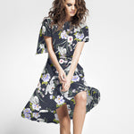 Viscose Cisnes Azul Escuro - Ribes y Casals