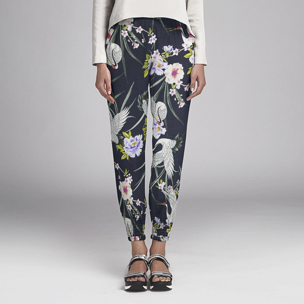 Viscose Cisnes Azul Escuro - Ribes y Casals