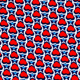 Viscose Coraçãoes Vermelho - Ribes y Casals