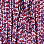 Viscose Coraçãoes Vermelho - Ribes y Casals