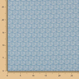 Viscose Faixas Florais Preta - Ribes y Casals