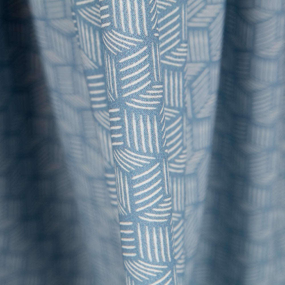 Viscose Faixas Florais Preta - Ribes y Casals