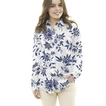 Tecido Viscose Dehli Branco - Ribes y Casals