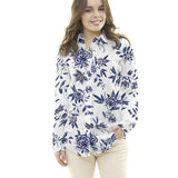 Tecido Viscose Dehli Branco - Ribes y Casals