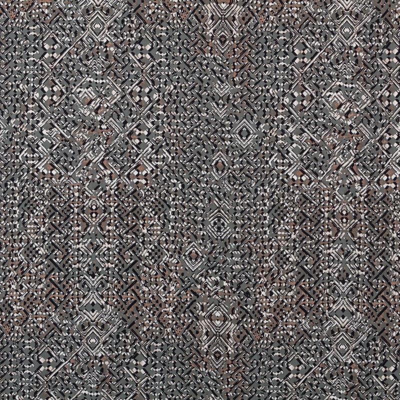 Viscose Estampado Abstract Kaki - Ribes y Casals