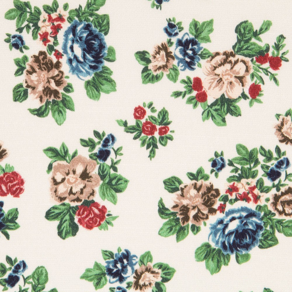 Retal Viscosa Estampada Cretonero Crudo 100x140 cm - Ribes y Casals