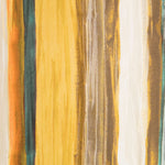 Viscose Faixas Florais Preta - Ribes y Casals