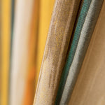 Viscose Faixas Florais Preta - Ribes y Casals