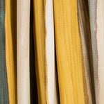 Viscose Faixas Florais Preta - Ribes y Casals