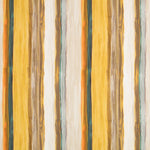 Viscose Faixas Florais Preta - Ribes y Casals