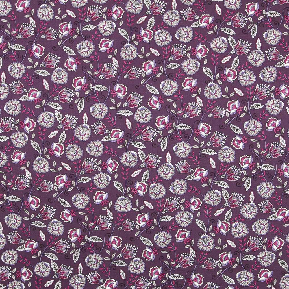 Viscose Flôr Loto Lilás - Ribes y Casals
