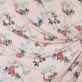 Viscosa Floral Rosa Claro - Ribes y Casals