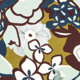 Viscose Floral Verde Militar - Ribes y Casals