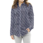 Viscosa Geometrica Azul Marinho - Ribes y Casals