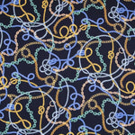 Tecido Viscose Hermés Azul - Ribes y Casals