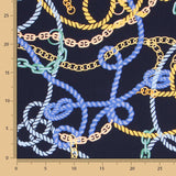 Tecido Viscose Hermés Azul - Ribes y Casals