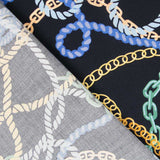 Tecido Viscose Hermés Azul - Ribes y Casals