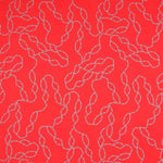 Tecido Viscose Hermés Vermelho - Ribes y Casals