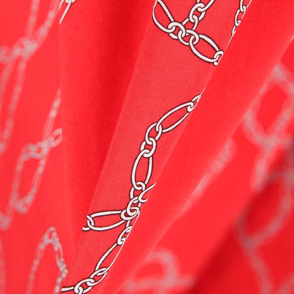 Tecido Viscose Hermés Vermelho - Ribes y Casals