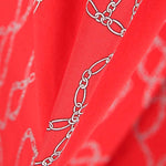 Tecido Viscose Hermés Vermelho - Ribes y Casals