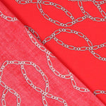 Tecido Viscose Hermés Vermelho - Ribes y Casals