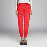 Tecido Viscose Hermés Vermelho - Ribes y Casals