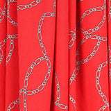 Tecido Viscose Hermés Vermelho - Ribes y Casals