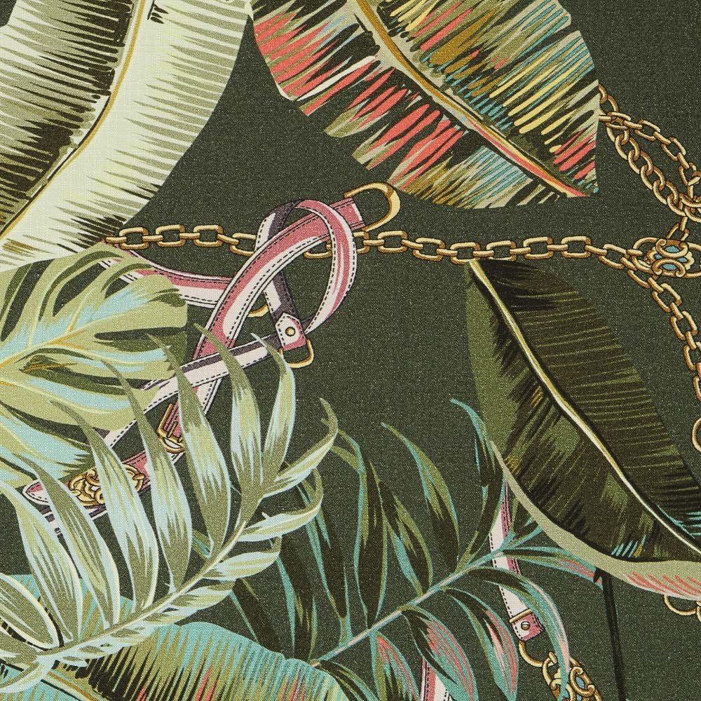 Viscose Hermés Tropical Verde - Ribes y Casals