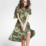 Viscose Hermés Tropical Verde - Ribes y Casals