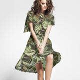 Viscose Hermés Tropical Verde - Ribes y Casals