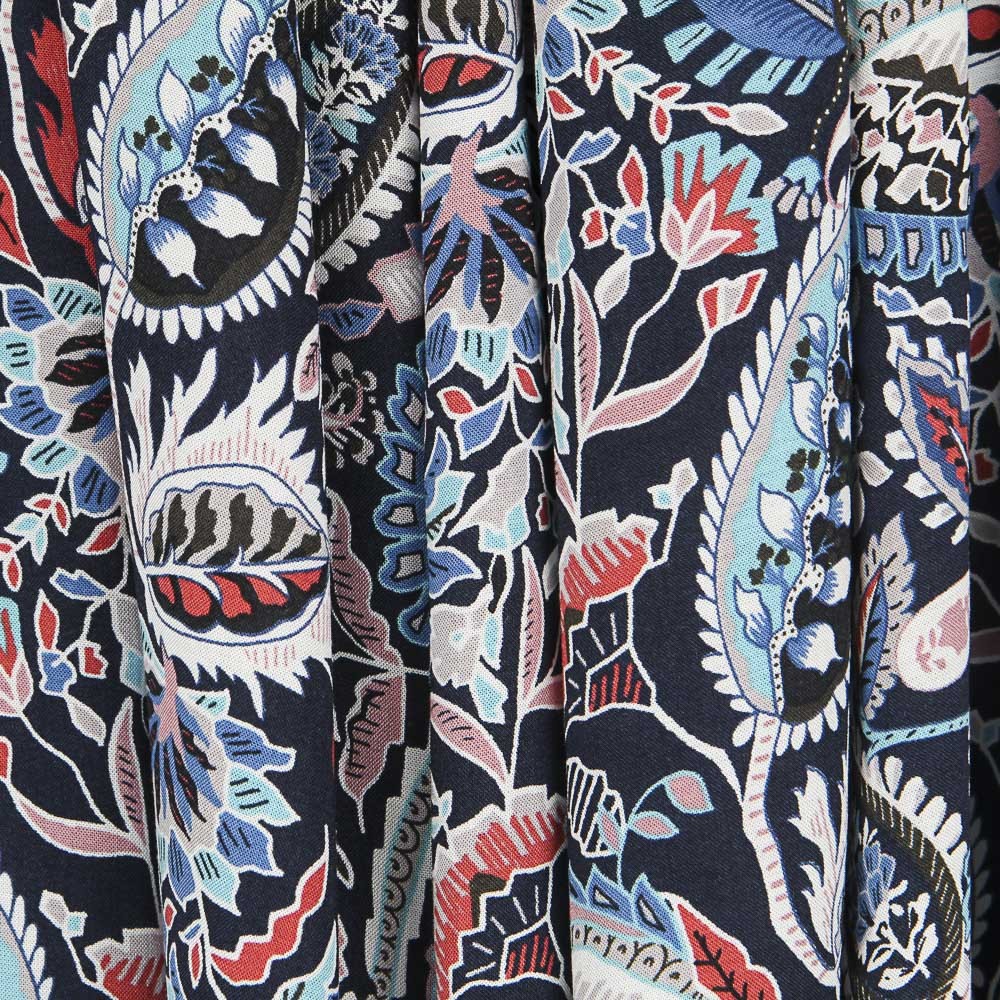 Viscose Kuwait Azul Escuro - Ribes y Casals