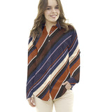 Viscose Listras Diagonais - Ribes y Casals