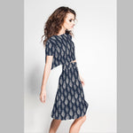 Viscosa Cachemir Azul Marinho - Ribes y Casals