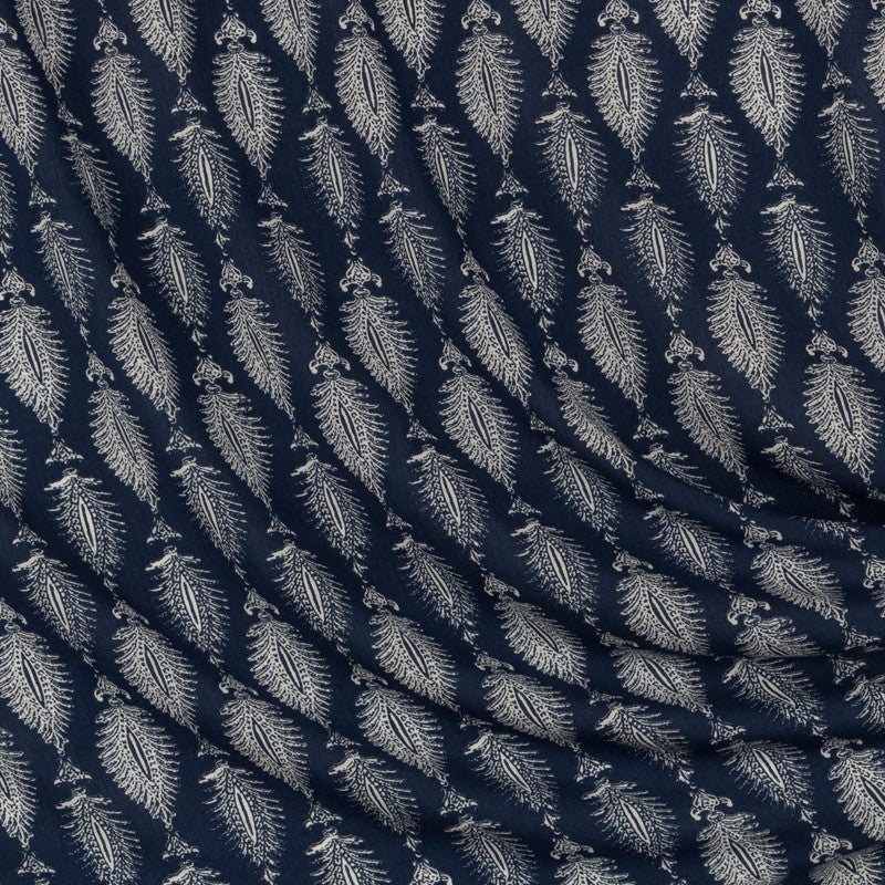 Viscosa Cachemir Azul Marinho - Ribes y Casals