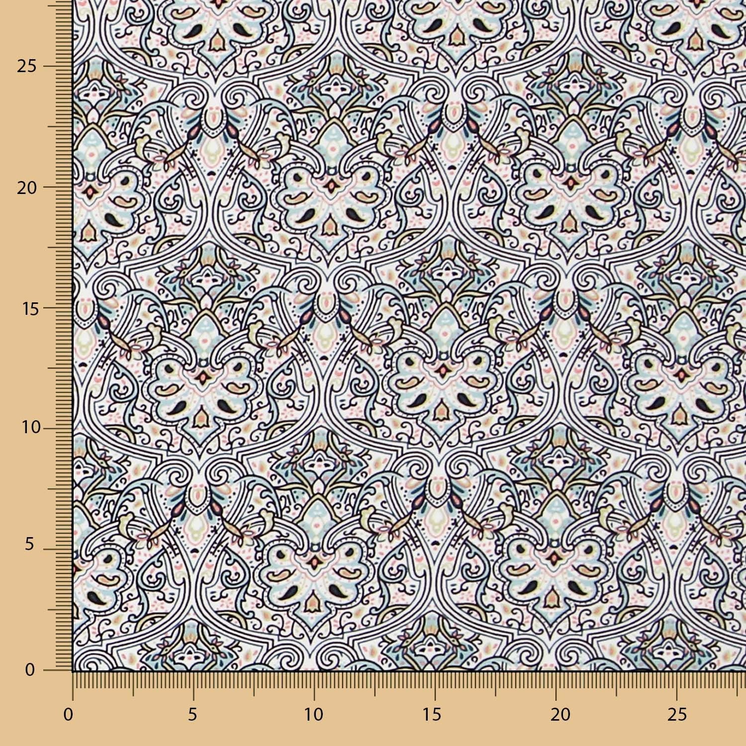 Viscose Mosaico Pastel - Ribes y Casals