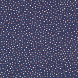 Viscose Motas Azul MarinHo - Ribes y Casals