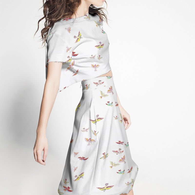 Viscosa Pássaros Multicolor - Ribes y Casals