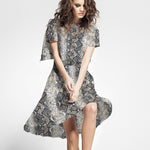 Viscose Serpente Cinza - Ribes y Casals