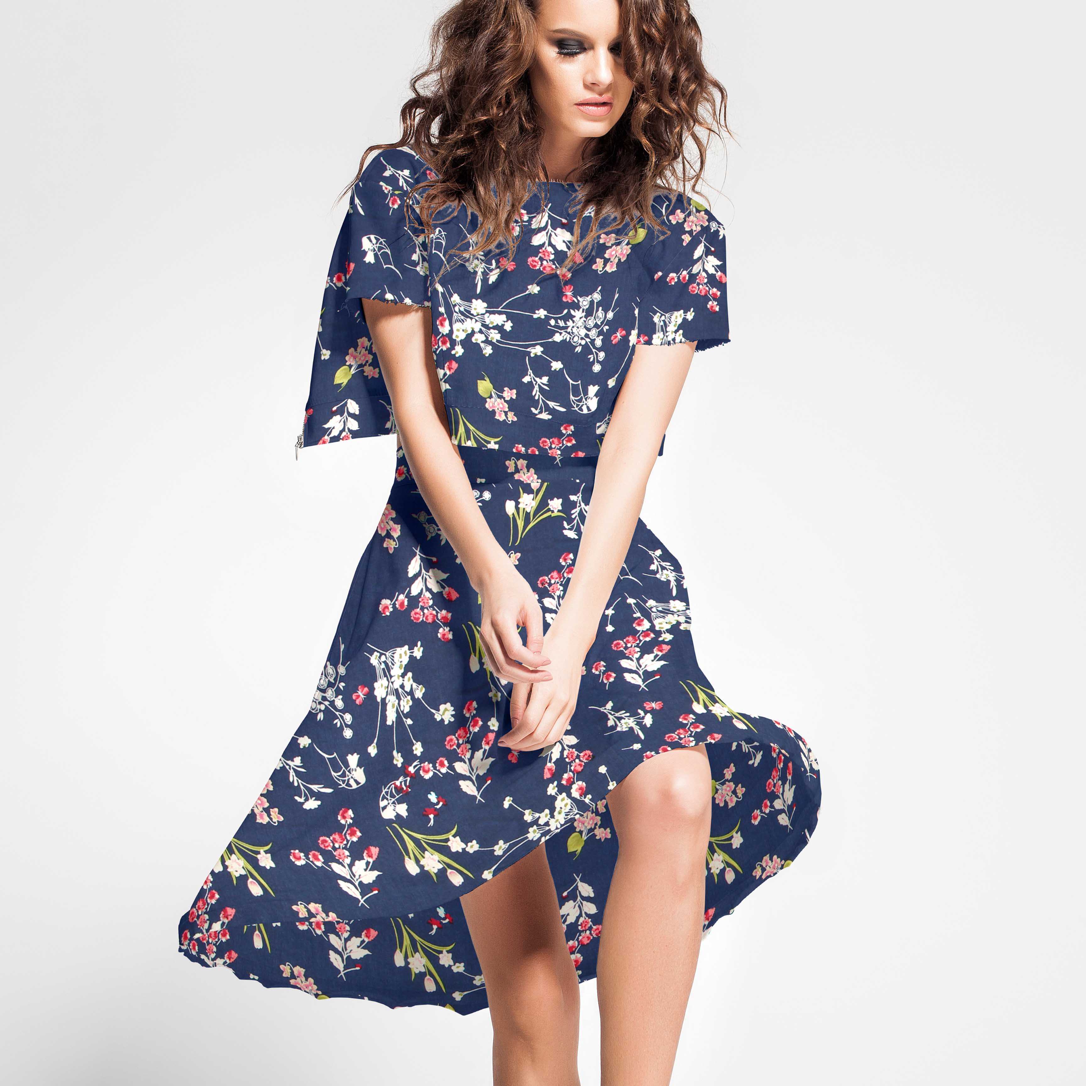 Viscose Vintage Azul - Ribes y Casals