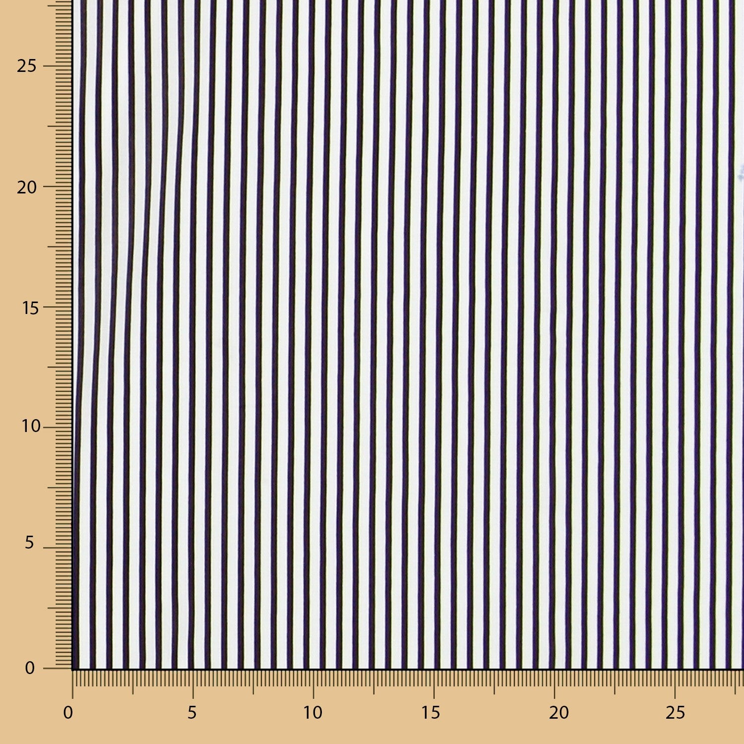 Viscose Riscas Castanhas - Ribes y Casals