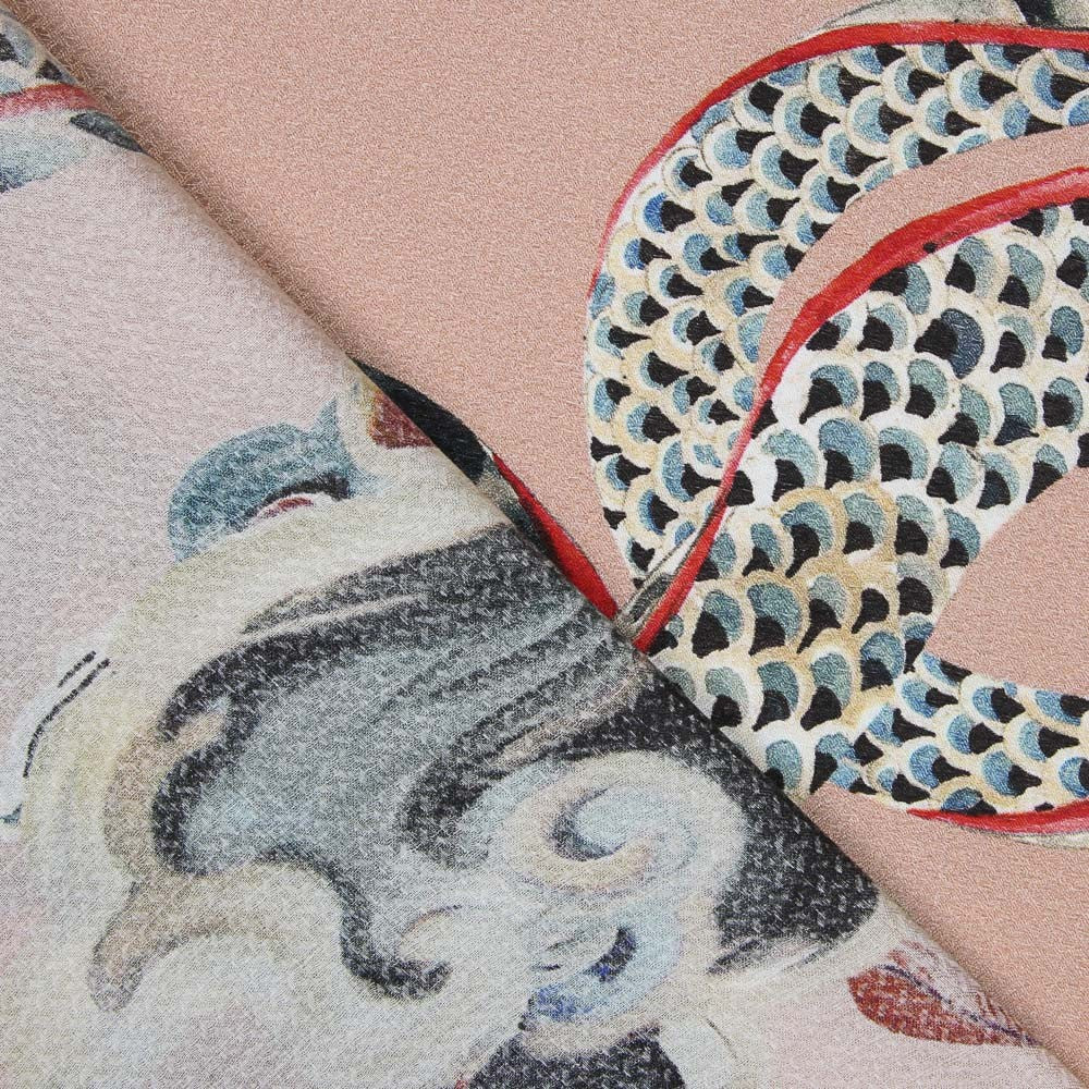 Viscose Acetinada Dragão - Ribes y Casals