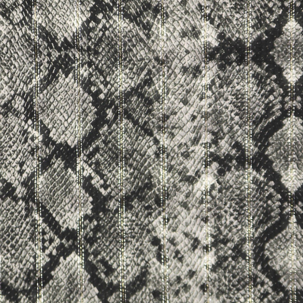 Viscose Snake Lurex Gris Claro - Ribes y Casals