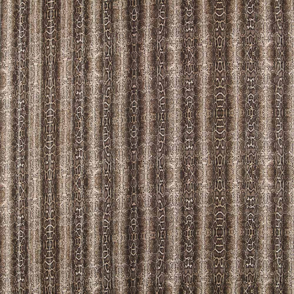 Viscose Snake Lurex Castanho - Ribes y Casals
