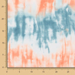 Retal Viscosa Tie Dye Turquesa 200x145 cm - Ribes y Casals