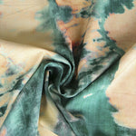 Viscose Tie Dye Verde - Ribes y Casals